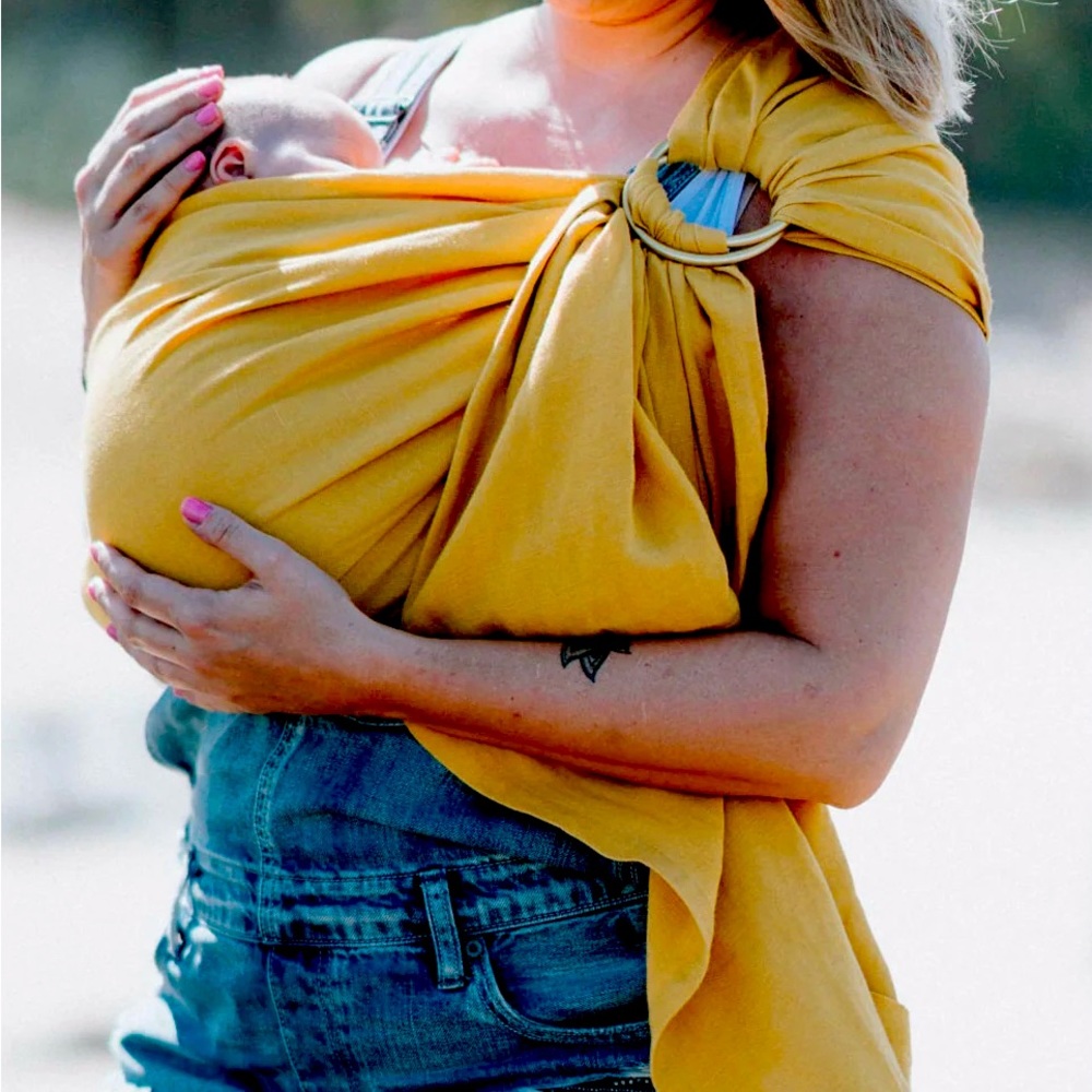 - New never used Nalakai sling in mustard yellow